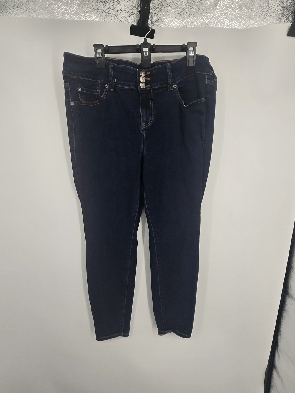 torrid Dark Indigo High-Rise Jeggings Size 18 SHORT (8653)